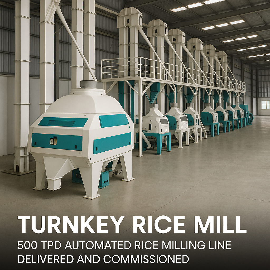 Turnkey rice mill